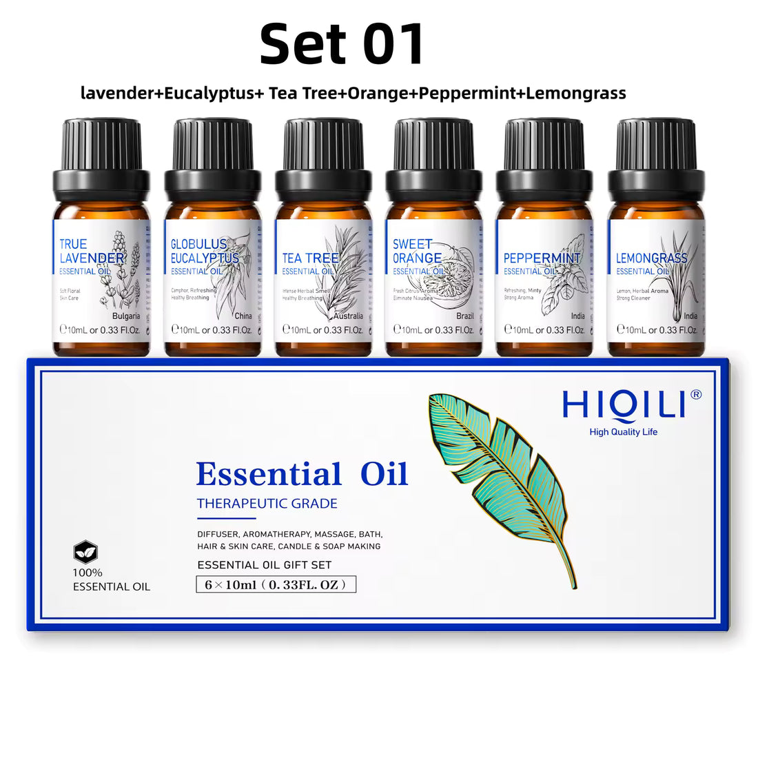 Pack Huiles Essentielles OFFERT (6 senteurs)
